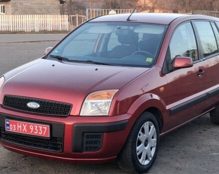 Красный Форд Фьюжн, объемом двигателя 1.6 л и пробегом 259 тыс. км за 4700 $, фото 1 на Automoto.ua