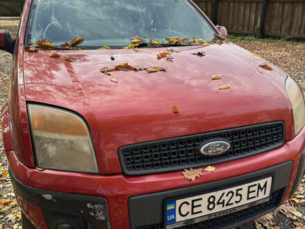 Красный Форд Фьюжн, объемом двигателя 1.4 л и пробегом 162 тыс. км за 3999 $, фото 1 на Automoto.ua