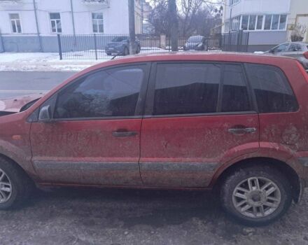 Красный Форд Фьюжн, объемом двигателя 1.4 л и пробегом 189 тыс. км за 1400 $, фото 1 на Automoto.ua