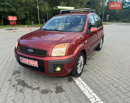 Красный Форд Фьюжн, объемом двигателя 1.4 л и пробегом 250 тыс. км за 4600 $, фото 1 на Automoto.ua