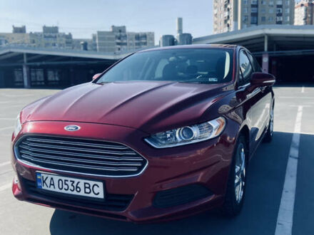 Красный Форд Фьюжн, объемом двигателя 2.5 л и пробегом 195 тыс. км за 8800 $, фото 1 на Automoto.ua