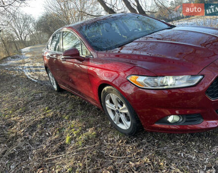 Красный Форд Фьюжн, объемом двигателя 2.5 л и пробегом 352 тыс. км за 8999 $, фото 1 на Automoto.ua