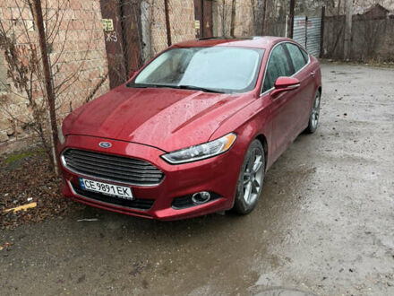 Красный Форд Фьюжн, объемом двигателя 2 л и пробегом 180 тыс. км за 12000 $, фото 1 на Automoto.ua