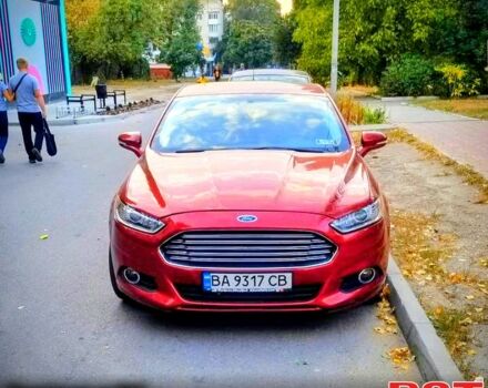 Красный Форд Фьюжн, объемом двигателя 2.5 л и пробегом 16500 тыс. км за 9000 $, фото 1 на Automoto.ua