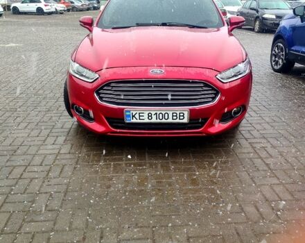 Красный Форд Фьюжн, объемом двигателя 1.6 л и пробегом 249 тыс. км за 8800 $, фото 1 на Automoto.ua