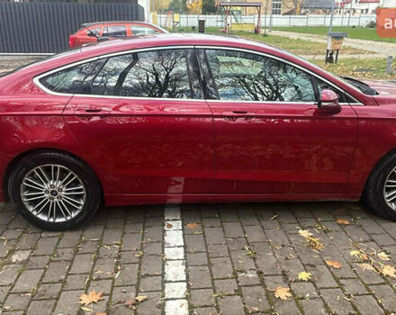 Красный Форд Фьюжн, объемом двигателя 1.5 л и пробегом 193 тыс. км за 9500 $, фото 1 на Automoto.ua