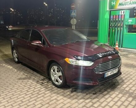 Красный Форд Фьюжн, объемом двигателя 1.6 л и пробегом 245 тыс. км за 6300 $, фото 1 на Automoto.ua