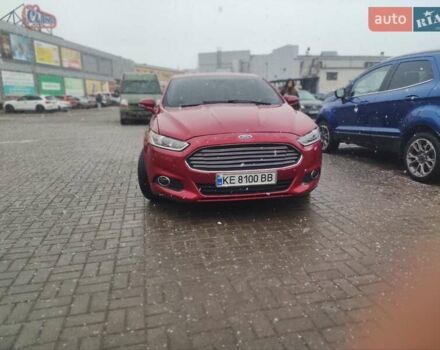 Красный Форд Фьюжн, объемом двигателя 1.6 л и пробегом 248 тыс. км за 8800 $, фото 1 на Automoto.ua