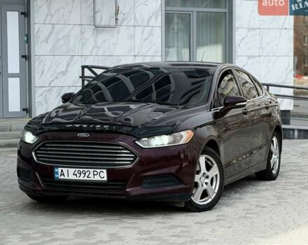 Красный Форд Фьюжн, объемом двигателя 1.6 л и пробегом 245 тыс. км за 6350 $, фото 1 на Automoto.ua