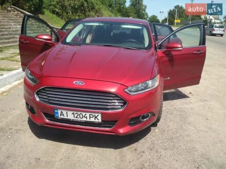 Форд Фьюжн 2013 в Белой Церкве на Automoto.ua Красный Форд Фьюжн, объемом двигателя 2 л и пробегом 171 тыс. км за 12400 $, фото 1 на Automoto.ua