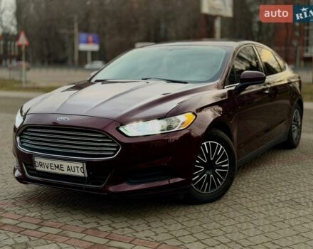 Красный Форд Фьюжн, объемом двигателя 2.49 л и пробегом 151 тыс. км за 8499 $, фото 1 на Automoto.ua