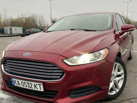 Красный Форд Фьюжн, объемом двигателя 2.5 л и пробегом 249 тыс. км за 8500 $, фото 1 на Automoto.ua