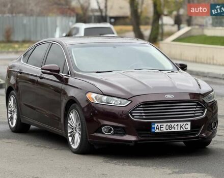 Красный Форд Фьюжн, объемом двигателя 1.6 л и пробегом 156 тыс. км за 8500 $, фото 1 на Automoto.ua