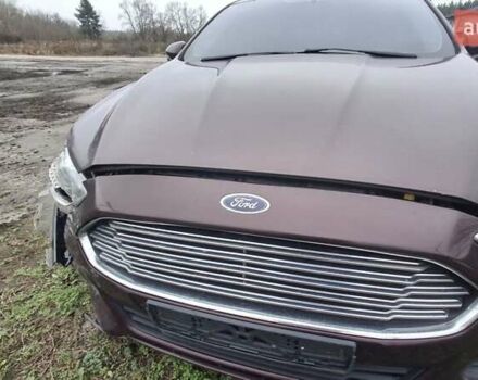 Красный Форд Фьюжн, объемом двигателя 2.5 л и пробегом 230 тыс. км за 6000 $, фото 1 на Automoto.ua