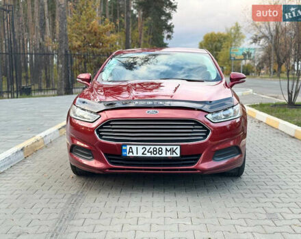 Форд Фьюжн 2014 в Киеве на Automoto.ua Красный Форд Фьюжн, объемом двигателя 2.49 л и пробегом 153 тыс. км за 9500 $, фото 1 на Automoto.ua