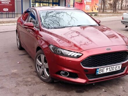 Форд Фьюжн 2014 в Николаеве на Automoto.ua Красный Форд Фьюжн, объемом двигателя 2 л и пробегом 140 тыс. км за 11000 $, фото 1 на Automoto.ua