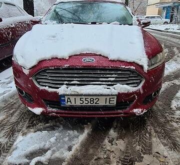 Форд Фьюжн 2014 в Броварах на Automoto.ua Красный Форд Фьюжн, объемом двигателя 2 л и пробегом 177 тыс. км за 9500 $, фото 1 на Automoto.ua