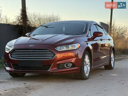 Червоний Форд Фьюжен, об'ємом двигуна 2.5 л та пробігом 145 тис. км за 9500 $, фото 1 на Automoto.ua