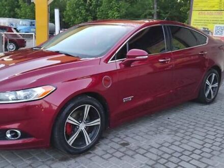 Красный Форд Фьюжн, объемом двигателя 2 л и пробегом 191 тыс. км за 13000 $, фото 1 на Automoto.ua
