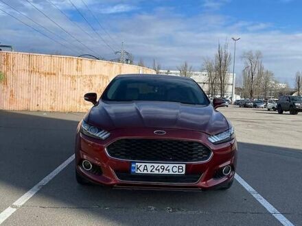 Форд Фьюжн 2014 в Киеве на Automoto.ua Красный Форд Фьюжн, объемом двигателя 2 л и пробегом 107 тыс. км за 11000 $, фото 1 на Automoto.ua