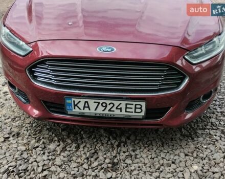 Красный Форд Фьюжн, объемом двигателя 2 л и пробегом 174 тыс. км за 11700 $, фото 1 на Automoto.ua