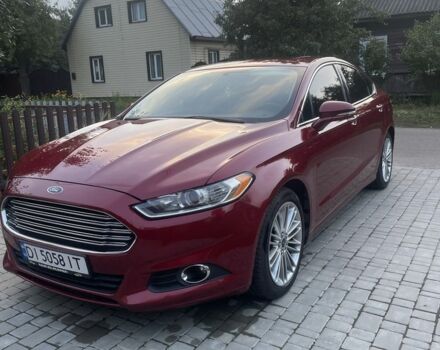Червоний Форд Фьюжен, об'ємом двигуна 1.5 л та пробігом 218 тис. км за 8599 $, фото 1 на Automoto.ua