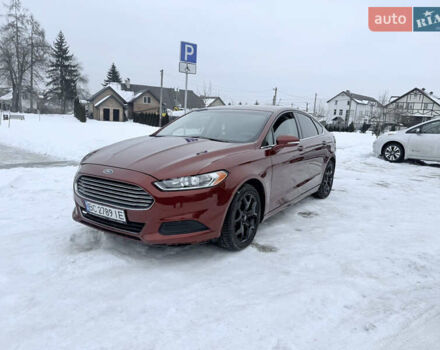 Красный Форд Фьюжн, объемом двигателя 2.5 л и пробегом 197 тыс. км за 7899 $, фото 1 на Automoto.ua