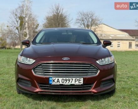 Красный Форд Фьюжн, объемом двигателя 2.5 л и пробегом 120 тыс. км за 10800 $, фото 1 на Automoto.ua