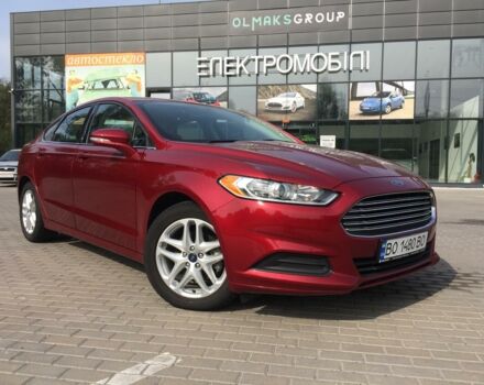Красный Форд Фьюжн, объемом двигателя 2.5 л и пробегом 78 тыс. км за 14500 $, фото 1 на Automoto.ua