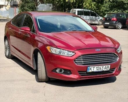 Червоний Форд Фьюжен, об'ємом двигуна 2 л та пробігом 211 тис. км за 8500 $, фото 1 на Automoto.ua