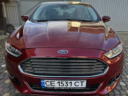 Форд Фьюжн 2014 в Черновцах на Automoto.ua Красный Форд Фьюжн, объемом двигателя 2 л и пробегом 115 тыс. км за 10500 $, фото 1 на Automoto.ua
