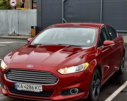 Красный Форд Фьюжн, объемом двигателя 2.49 л и пробегом 181 тыс. км за 10700 $, фото 1 на Automoto.ua