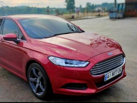 Форд Фьюжн 2015 в Белой Церкве на Automoto.ua Красный Форд Фьюжн, объемом двигателя 2.5 л и пробегом 198 тыс. км за 9200 $, фото 1 на Automoto.ua