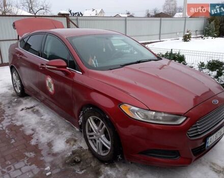 Красный Форд Фьюжн, объемом двигателя 2.49 л и пробегом 262 тыс. км за 8999 $, фото 1 на Automoto.ua