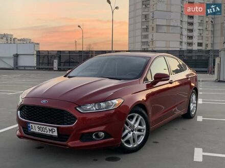 Красный Форд Фьюжн, объемом двигателя 2.49 л и пробегом 190 тыс. км за 9500 $, фото 1 на Automoto.ua