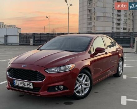 Красный Форд Фьюжн, объемом двигателя 2.49 л и пробегом 190 тыс. км за 9500 $, фото 1 на Automoto.ua