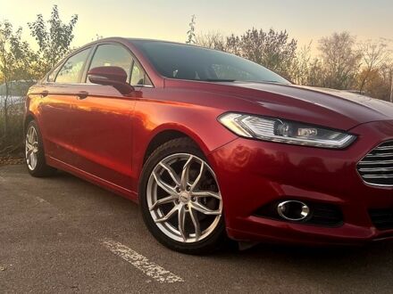 Красный Форд Фьюжн, объемом двигателя 1.5 л и пробегом 88 тыс. км за 8700 $, фото 1 на Automoto.ua