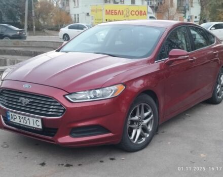 Красный Форд Фьюжн, объемом двигателя 2.5 л и пробегом 160 тыс. км за 11000 $, фото 1 на Automoto.ua
