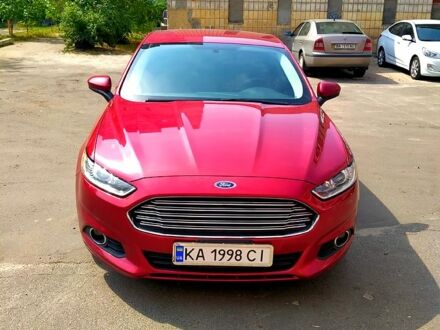 Форд Фьюжн 2015 в Киеве на Automoto.ua Красный Форд Фьюжн, объемом двигателя 2.5 л и пробегом 134 тыс. км за 9900 $, фото 1 на Automoto.ua