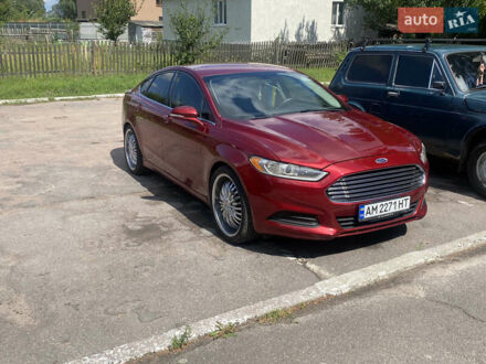 Форд Фьюжн 2015 в Овруче на Automoto.ua Красный Форд Фьюжн, объемом двигателя 2.5 л и пробегом 250 тыс. км за 8500 $, фото 1 на Automoto.ua