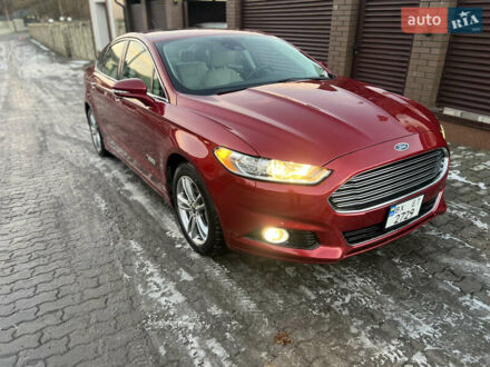 Форд Фьюжн 2015 в Хмельницком на Automoto.ua Красный Форд Фьюжн, объемом двигателя 2 л и пробегом 96 тыс. км за 14000 $, фото 1 на Automoto.ua