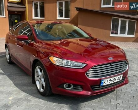 Красный Форд Фьюжн, объемом двигателя 2.5 л и пробегом 175 тыс. км за 12500 $, фото 1 на Automoto.ua