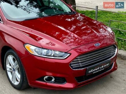 Форд Фьюжен 2015 у Миколаєві на Automoto.ua Червоний Форд Фьюжен, об'ємом двигуна 2 л та пробігом 183 тис. км за 12999 $, фото 1 на Automoto.ua