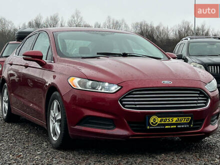 Красный Форд Фьюжн, объемом двигателя 2.49 л и пробегом 181 тыс. км за 11800 $, фото 1 на Automoto.ua