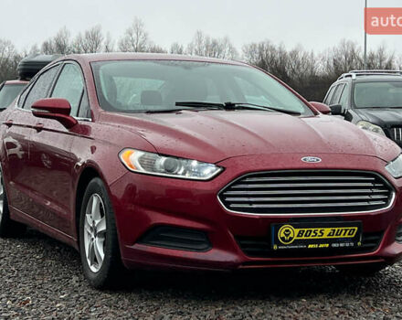 Красный Форд Фьюжн, объемом двигателя 2.49 л и пробегом 181 тыс. км за 11800 $, фото 1 на Automoto.ua