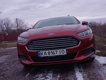 Форд Фьюжн 2015 в Монастырище на Automoto.ua Красный Форд Фьюжн, объемом двигателя 2.5 л и пробегом 176 тыс. км за 9100 $, фото 1 на Automoto.ua
