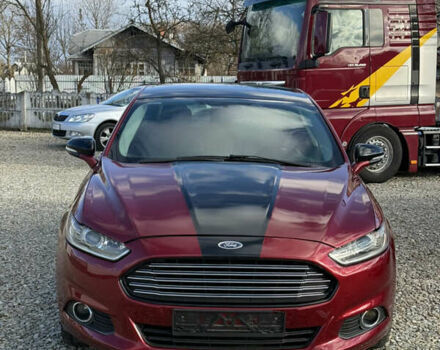 Красный Форд Фьюжн, объемом двигателя 2 л и пробегом 140 тыс. км за 10500 $, фото 1 на Automoto.ua