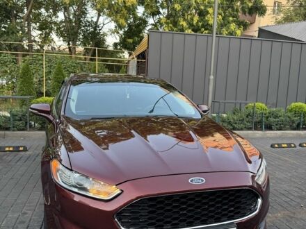 Форд Фьюжен 2016 у Одесі на Automoto.ua Червоний Форд Фьюжен, об'ємом двигуна 2 л та пробігом 190 тис. км за 11850 $, фото 1 на Automoto.ua