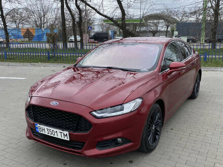 Форд Фьюжн 2016 в Одессе на Automoto.ua Красный Форд Фьюжн, объемом двигателя 1.49 л и пробегом 120 тыс. км за 8200 $, фото 1 на Automoto.ua