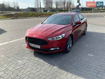 Красный Форд Фьюжн, объемом двигателя 2.49 л и пробегом 144 тыс. км за 12500 $, фото 1 на Automoto.ua